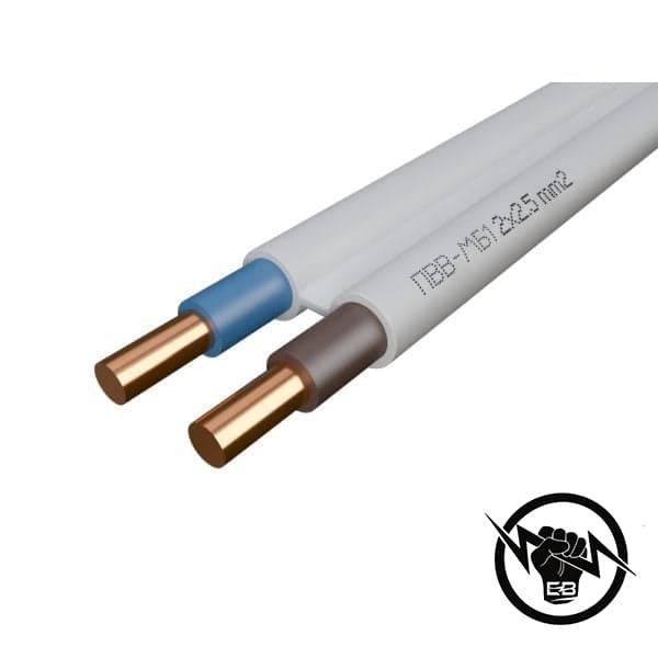 КАБЕЛ ПВВ-МБ1 2Х1(мостов)