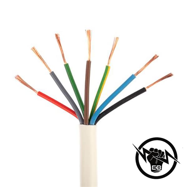 КАБЕЛ H05VV-F/ШВПС 7Х1.5 300/500V мед 7.0 жила 2