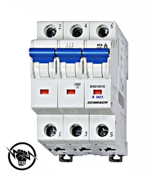 Миниатюрен автоматичен прекъсвач C 6/3, 10kA 400V 6A