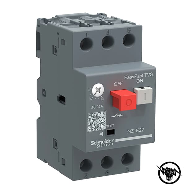 МОТОРЕН ПРЕКЪСВАЧ 4-6.3A GZ1E10 690 V AC 0.1-5kW