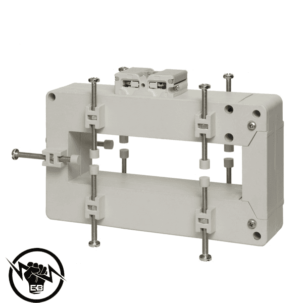 D10H15005AXXXТоков трансформатор, 1500A/5A, 50х125mm, хоризонтален Монтаж:
