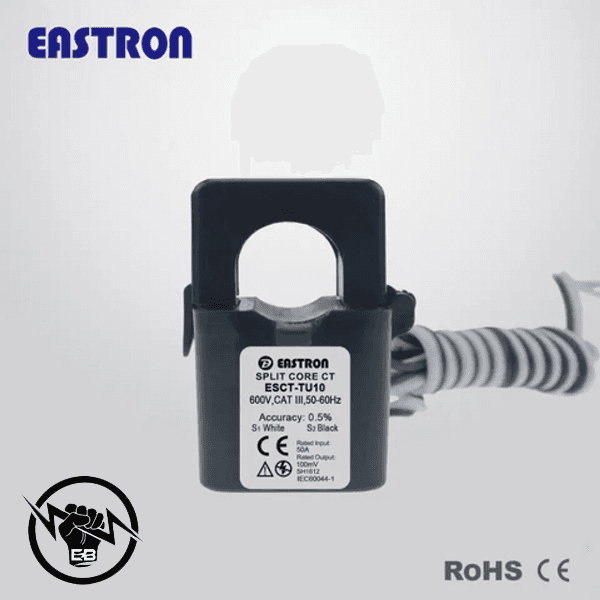 Отваряем токов трансформатор - 75/0.333mV, 10 mm. 75A