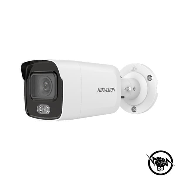 Мегапикселова корпусна IP камера Ден/Нощ, вградена бяла LED светлина с обхват до 40м