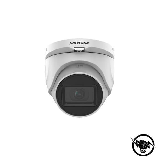 HD-TVI куполна камера за видеонаблюдение с резолюция 5 мегапиксела и вграден микрофон