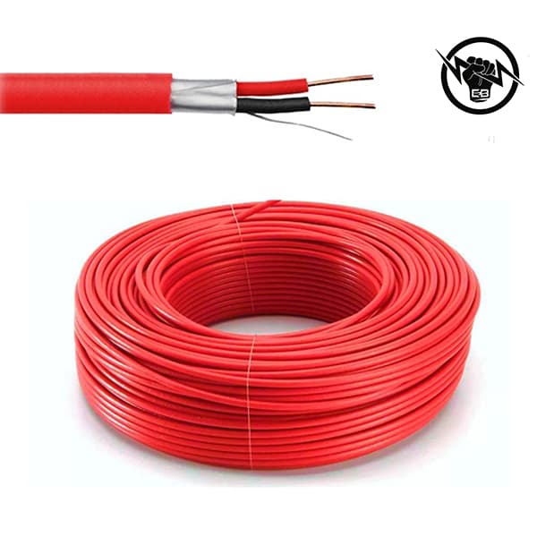 КАБЕЛ FIRE ALARM 2Х1 ЧЕРВЕН ПОЖАРОИЗВЕСТЯВАНЕ
