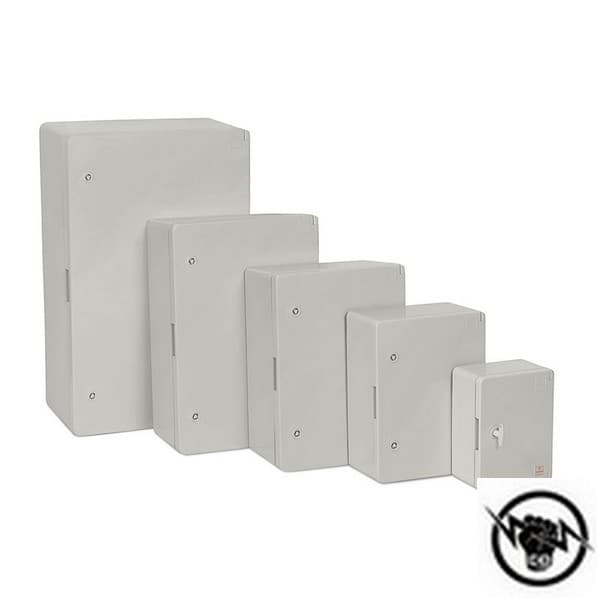 ТАБЛО ABS 50Х70Х25 IP65 С БЯЛА ВРАТА MUTLUSAN