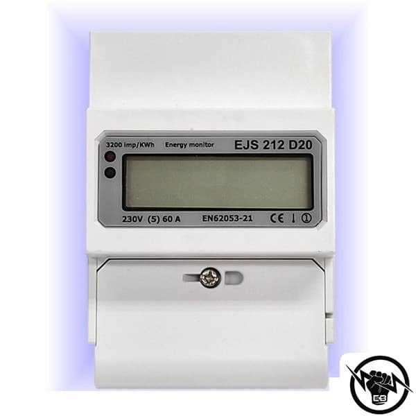 Трифазен, индиректен, мерител за дин шина FMS 311 CT