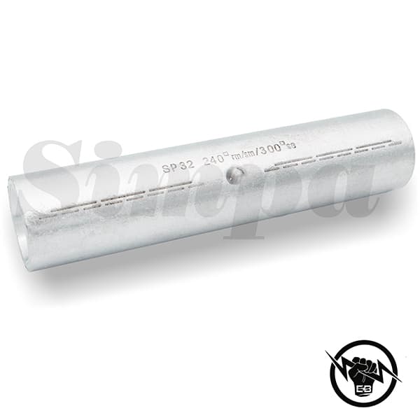 ГИЛЗА СЪЕД. КАБЕЛНА МЕДНА ТРЪБНА ПОКАЛАЕНА 50mm