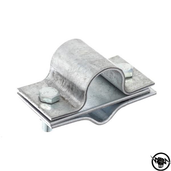 КЛЕМА ПРОВОДНИК/ПРЪТ Ф8/Ф22mm ПОЦИНКОВАНА