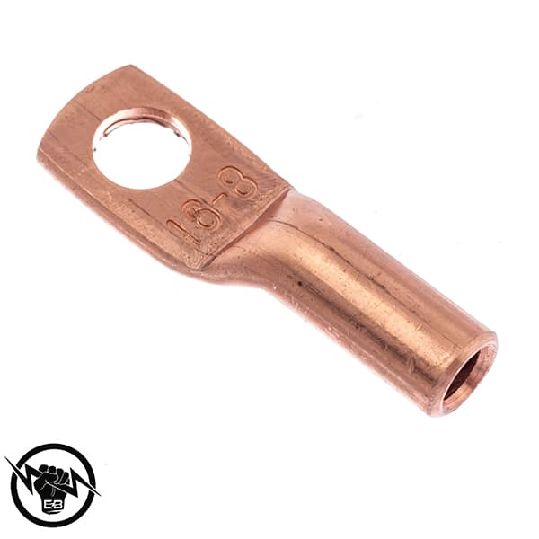 КАБЕЛНА ОБУВКА МЕДНА ТРЪБНА- 16/8 ДЪЛГА