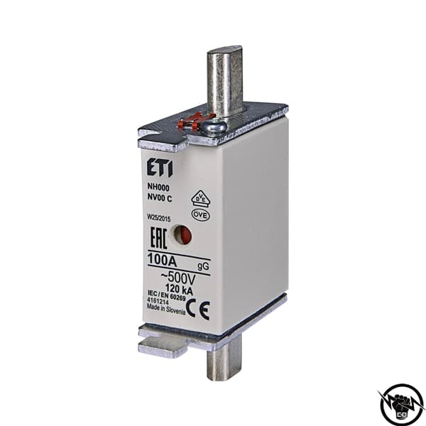 ВЛОЖКА ВПНН-00C 100А gG/gL 004181214 ET