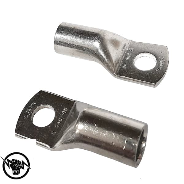 КАБЕЛНА ОБУВКА МЕДНА ТРЪБНА ПОКАЛАЕНА- 240/16