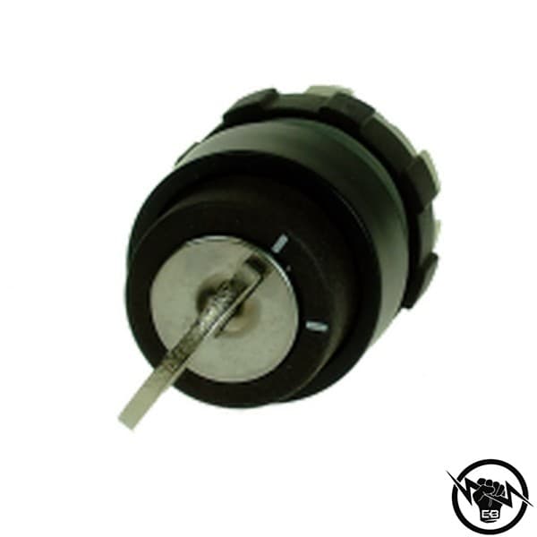 Ключ със секрет - 2 позиции, със задръжка Черен