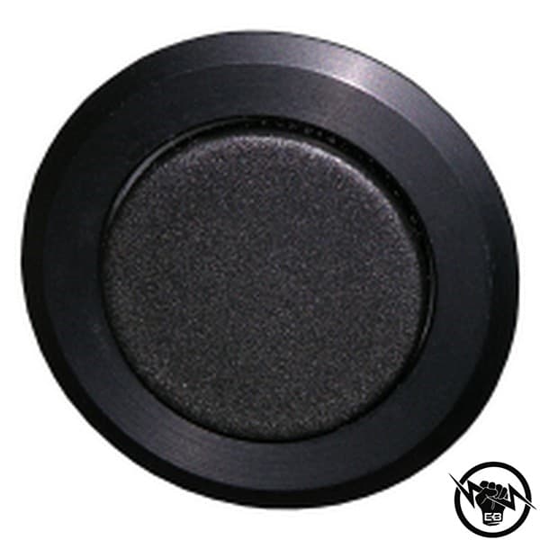 Бутон - единичен, без задръжка, монтажен отвор - Ф30, IP67, черен
