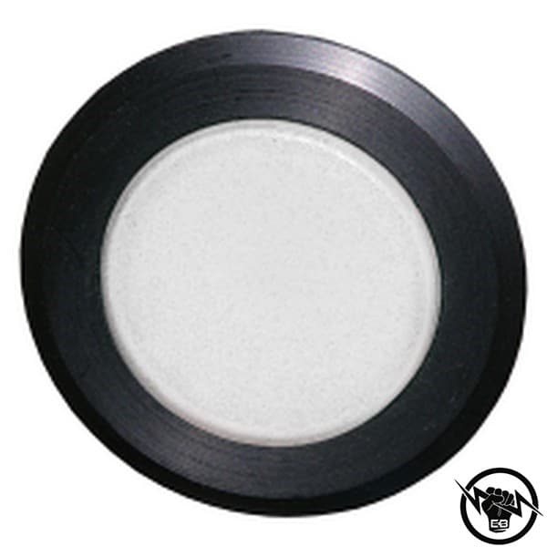 Бутон - единичен, без задръжка, монтажен отвор - Ф30, IP67, бял