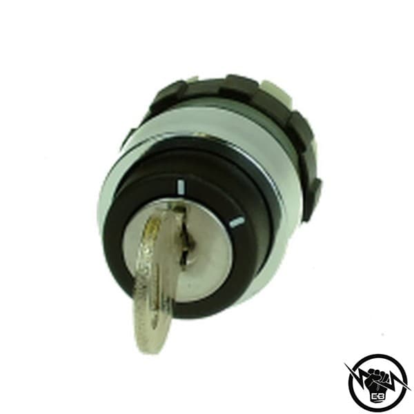 Ключ със секрет - 2 позиции, със задръжка Черен