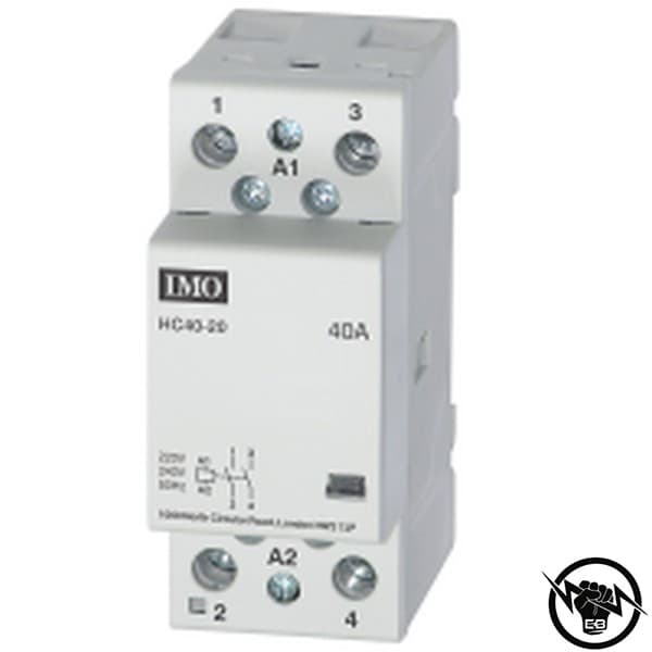 Модулен контактор - 2P/2NO, 40A, AC1, 230VAC