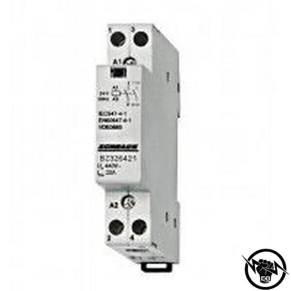 Модулен контактор - 2P/2NO, 25A, AC1, 230VAC