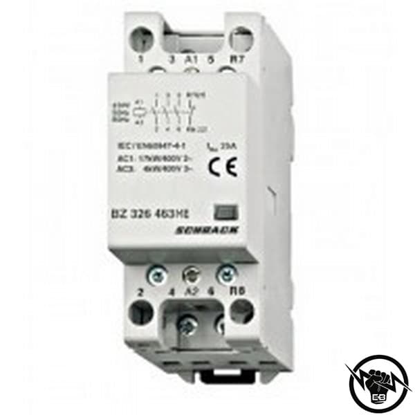 Модулен контактор 25A 3NO 1NC 230V