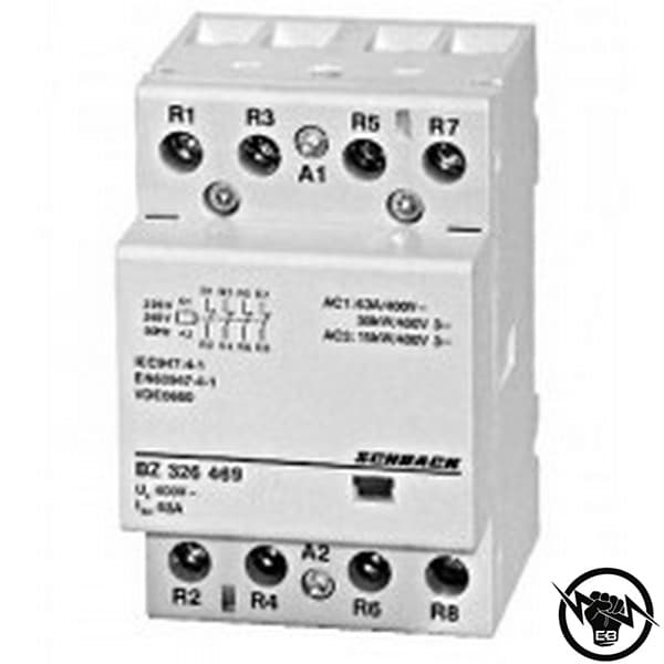 Модулен контактор - 3P/3NO, 40A, AC1, 230VAC