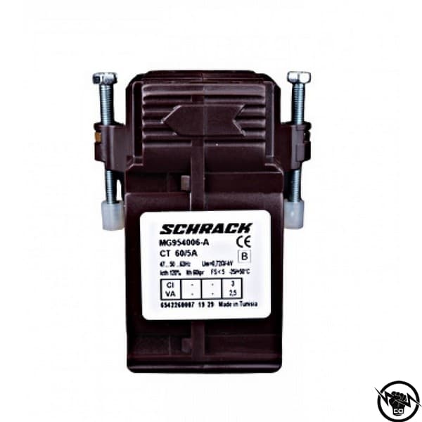 Токов трансформатор, 40x10mm, 250/5A, клас 0.5