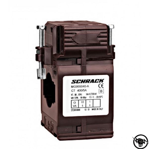 Токов трансформатор, 40x10mm, 600/5A, клас 0.5