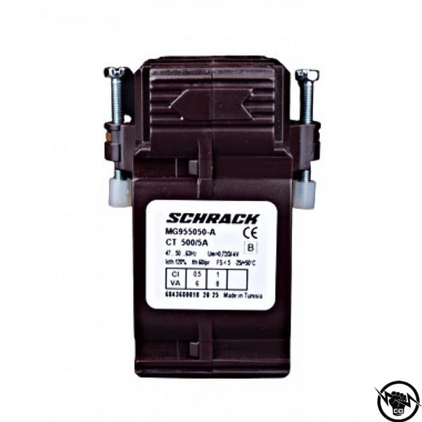 Токов трансформатор, 40x10mm, 500/5A, клас 0.5