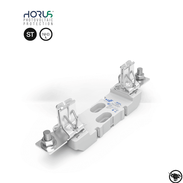 Основа за PV предпазители - NH3 L, 1P, 1500V DC, 500A, м-аж с винтове