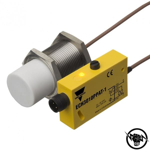 Индуктивен датчик - корпус от неръждаема стомана (M12 x 30 mm), Обхват: 2 mm, изход NPN - NC, захранване 10 - 40 V DC, свързване с кабел 2 m, раб. темп. от -25 до 70 °C, IP 67