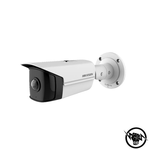 4MPx Широкоъгълна панорамна корпусна IP камера за видеонаблюдение