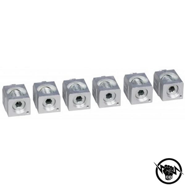 Тунелни клеми 120-240mm²за MZ3, 3P, 6 броя 400 A