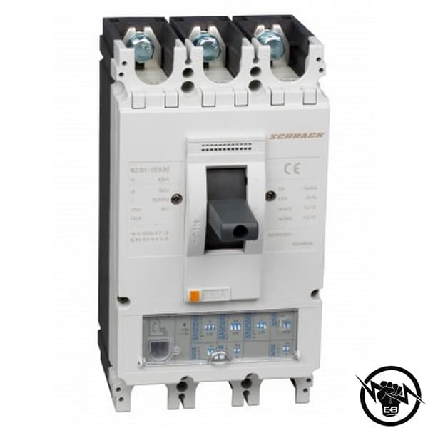 Прекъсвач с лят корпус MZ3, Тип VE, 3P, 70kA, 250A