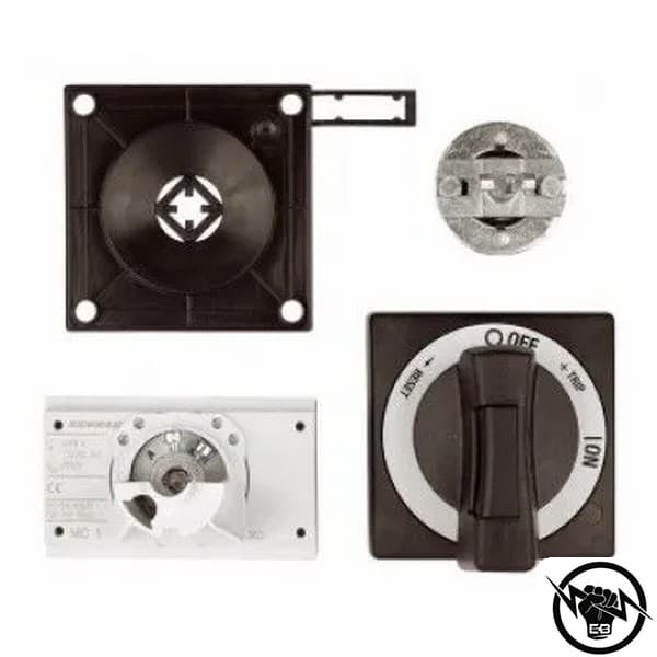 Въртяща ръкохватка за врата с предно заключване, MC1