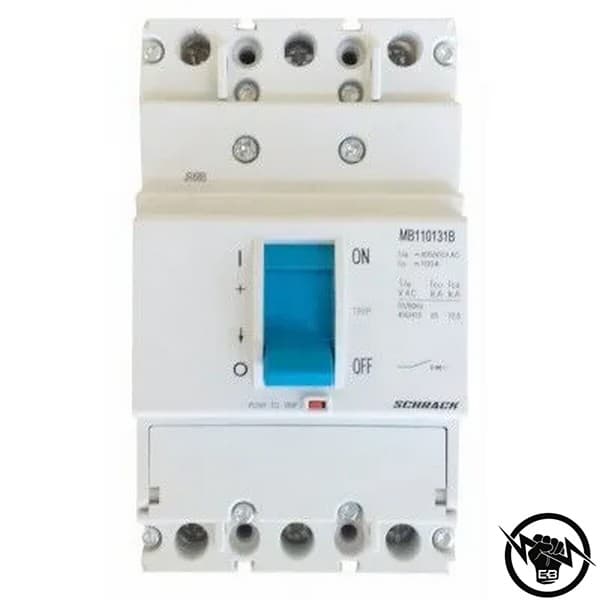Автом. прекъсвач, фиксиран, MB1, тунелни кл., 3P, 18kA, 50A