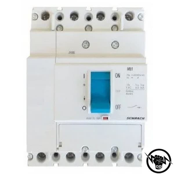 Автом. прекъсвач, фиксиран, MB1, тунелни кл., 4P, 18kA, 80A