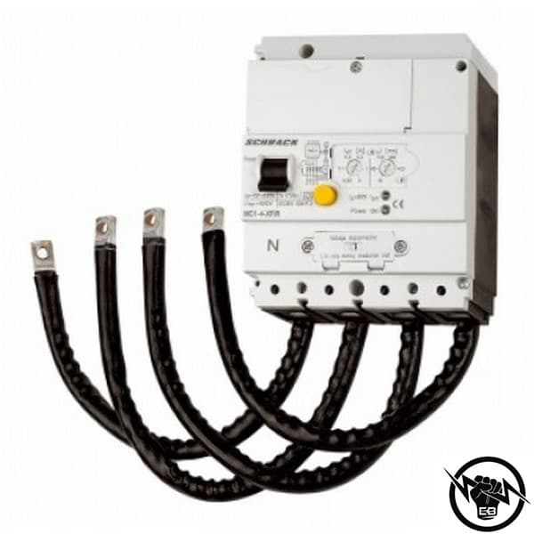 Дефектнотокова защита десен монтаж, 4Р 30mA, MC1