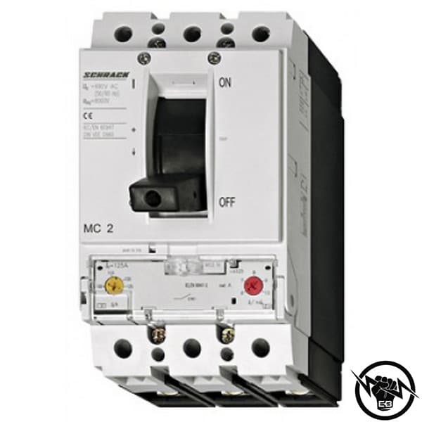Автоматичен прекъсвач MC2 Тип A, 3Р, 50kA, 200A