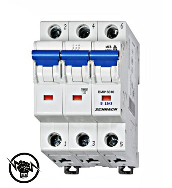 Миниатюрен автоматичен прекъсвач B 10/3, 10kA