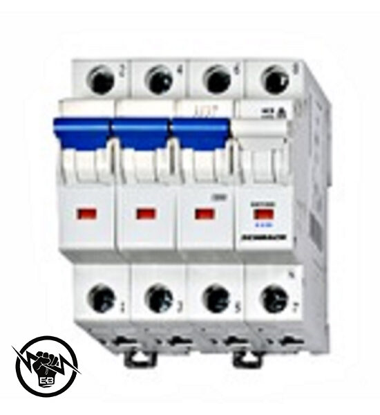 Миниатюрен автоматичен прекъсвач B 10/3+N, 10kA