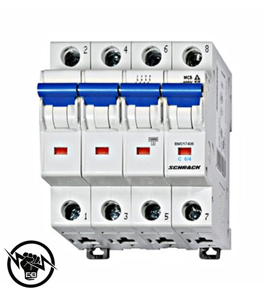 Миниатюрен автоматичен прекъсвач C 20/4 10kA