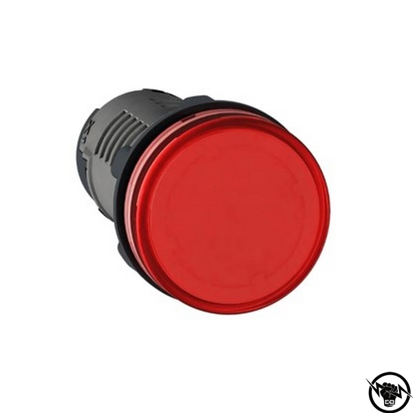 СИГНАЛНА ЛАМПА ЧЕРВЕНА  IP40 24V СВЕТОДИОД