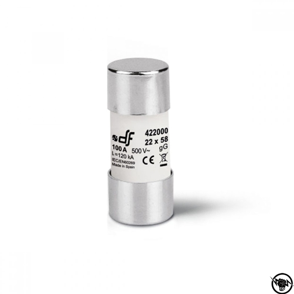 Стопяем предпазител - gG, 22x58 mm, 690V AC, 2A