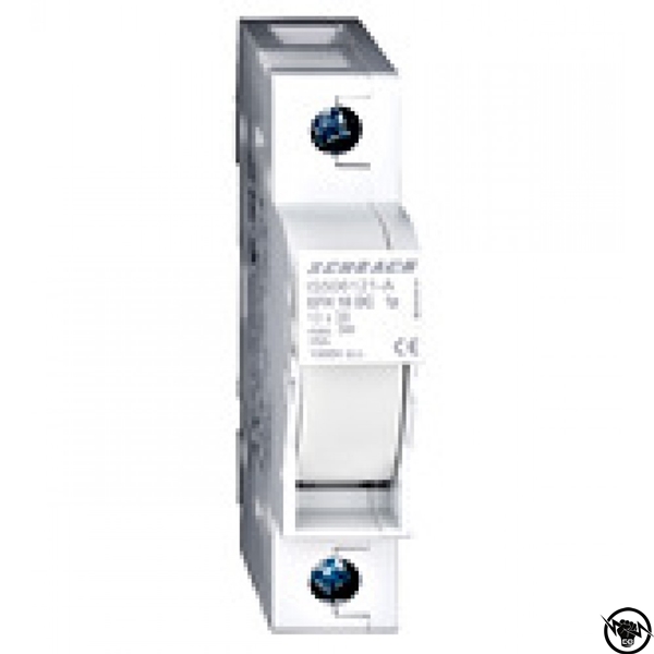 Разединител за предпазители 1P, 20A, 1000V‑DC, 10x38 за PV