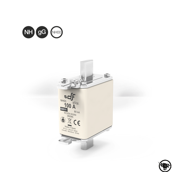 Стопяем предпазител - NH 00, gG, 690V AC, 80A
