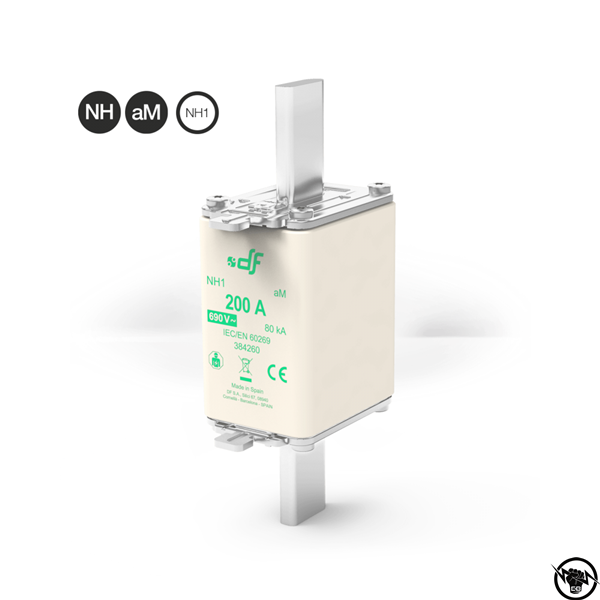 Стопяем предпазител - NH 1, aM, 500V AC, 224A