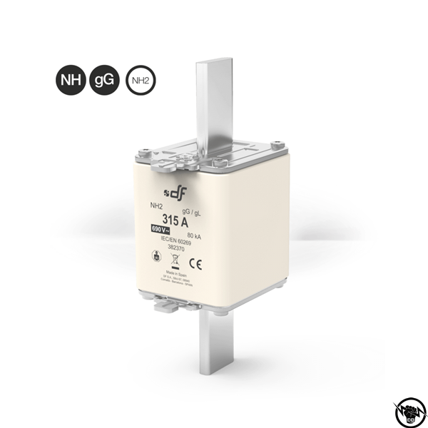 Стопяем предпазител - NH 2, gG, 690V AC, 224A