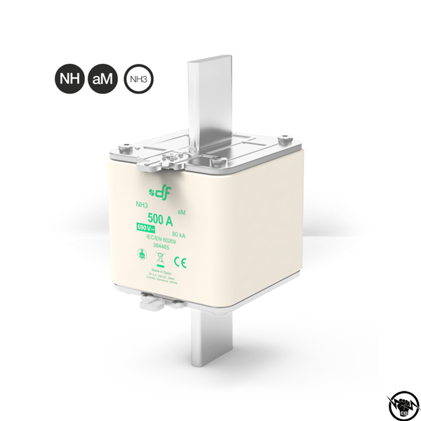 Стопяем предпазител - NH 3, aM, 500V AC, 630A