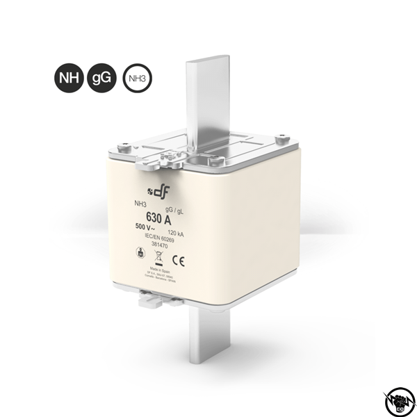 Стопяем предпазител - NH 3, gG, 500V AC, 425A