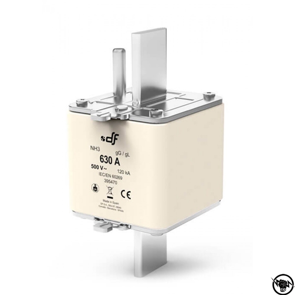 Стопяем предпазител - NH 3, gG, 500V AC, 315A, striker