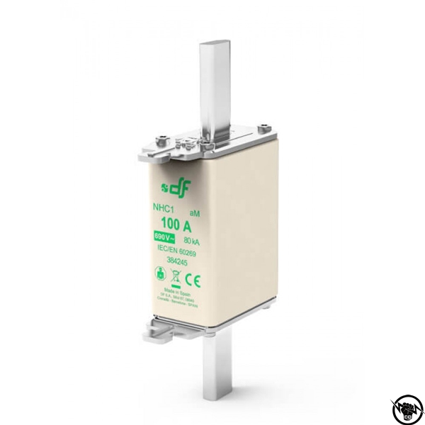 Стопяем предпазител - NH C1, aM, 690V AC, 100A
